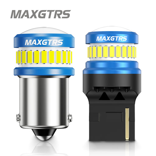 4X 6 VOLT 5050 SMD BA15D GLOBE SIDE INDICATOR TURN SIGNAL LED BULB Straight Pins - Foto 3