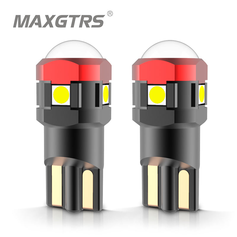 Maxgtrs T10 W5W 194 168 LED Canbus No Error Light 3030 Chips For BMW