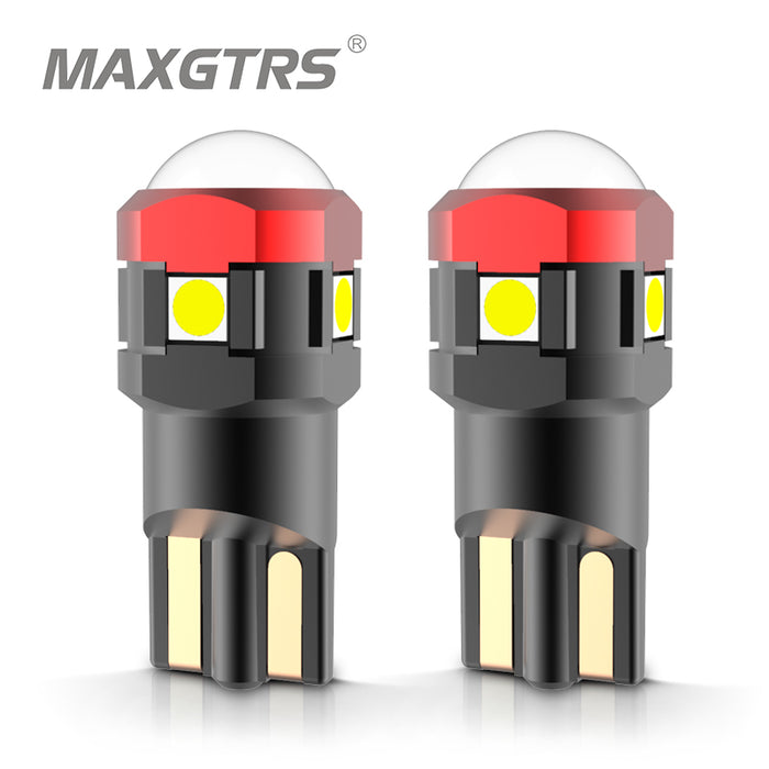 2× T10 W5W LED Bulb 3030 SMD 168 194 Car Accessories Clearance Lights Reading Parking Side Mark Lamp Auto