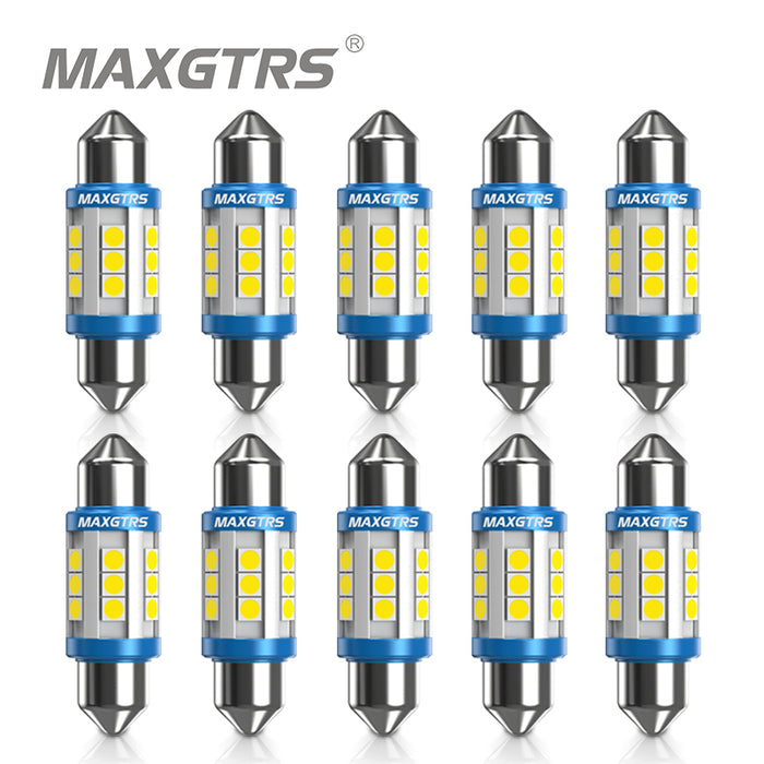 C5W Festoon C10W LED Bulb Canbus 31/36/39/41mm Interior Dome Reading License Plate Lights