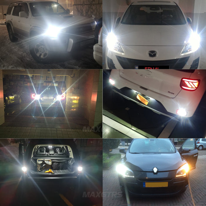 LED Car Lights Bulb  MAXGTRS - 2× T15 W16W 921 912 LED 4014+3030