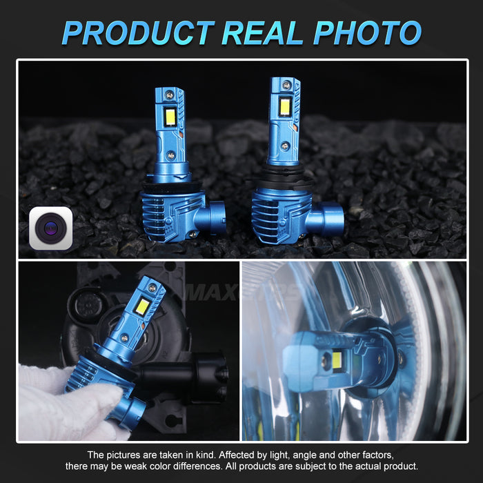 2× H8 H9 H11 7040 LED Bulb 9006 HB4 3000K Gold/White Fog Lamp 9005 HB3 Bulbs Kit For Honda Nissan VW Canbus Super Bright 12V