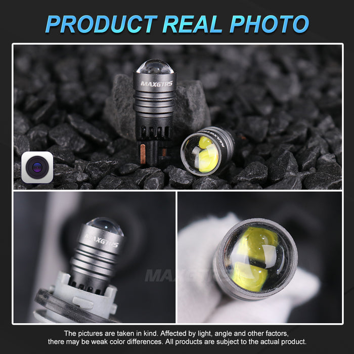 2× W5W XBD 2 SMD Car T10 LED Bulb 194 168 Wedge Replacement Reverse Instrument Panel Lamp White Bulbs For Clearance Lights