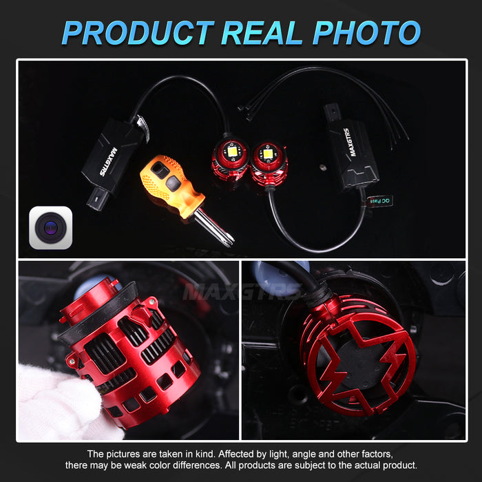 2x L1B Led Fog Light Bulb For Toyota C-HR Hilux Corolla Crown Yaris Aqua Harrier Naoh Honda Sedan Prius Roomy RAV4 Civic 3000K
