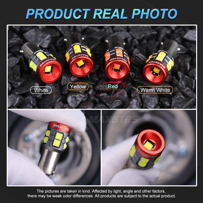 Super Bright BA9S LED BAX9S H6W T4W BAY9S H21W Bulb 11 SMD Car Reverse Lights Auto Parking License Plate Interior Map Dome Lamps