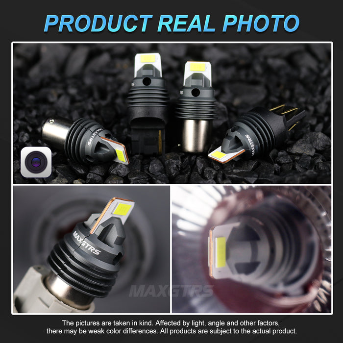 2x Super Bright T20 W21/5W 7443 1157 1156 3570 LED Canbus Light For Lada Kalina Granta Vesta DRL W21W WY21W LED Bulbs White