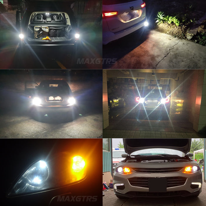 LED Car Lights Bulb  MAXGTRS - 2× T20 W21/5W 7443 1157 LED Canbus