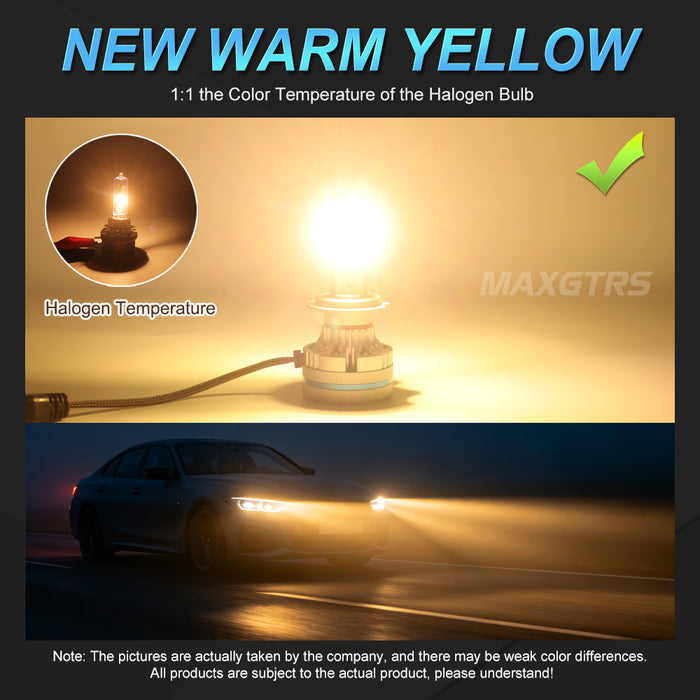 2x 110W Turbo LED 3 Sides Shine H7 H4 H11 Led Lamp Tube Lights H8 HB3 9005 HB4 9006 9012 12V Canbus Car Led Headlight Bulb For Projector Lens