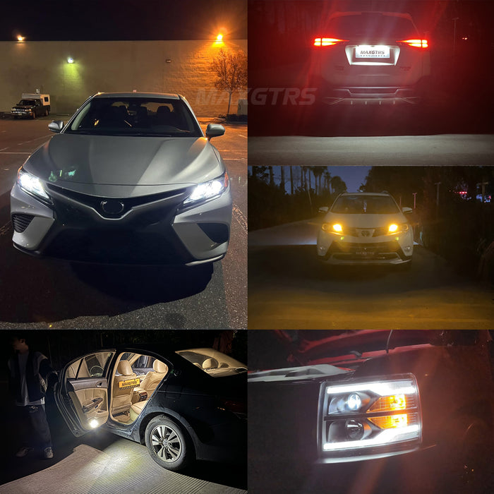 2× W5W T10 LED Light Canbus 194 LED Bulb Parking Position Signal Lamp for Mercedes Benz W203 W211 W204 W210 W124 W212 W202 W205