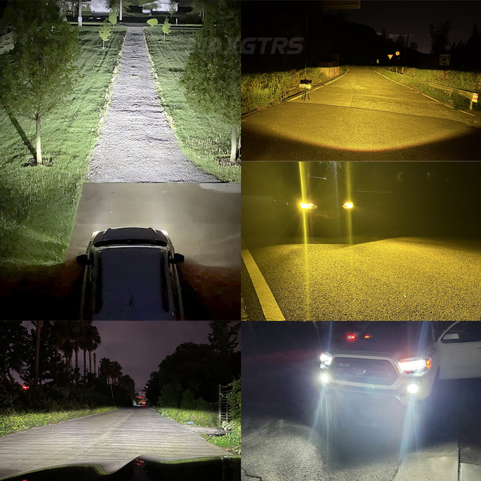160W H4 LED Headlight Double Projector Lens LED HB2 9003 Auto Lamp Headlamp Hi/Low Beam Light 32000LM With Solenoid Valve