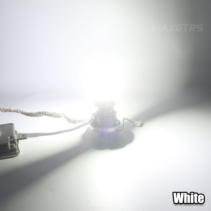 2x D1 D2 D3 D4S LED Headlight Bulbs 6000K White Conversion Kit Plug and Play HID Xenon Light Replacement CANBUS Error Free