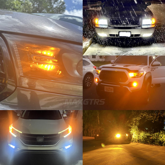 2x Soft Light P21W BA15S LED CANBUS Turn Signal Lamp 1156 BAU15S PY21W T20 7440 LED Replacement Bulb No Hyper Flash Car Indicator Lights