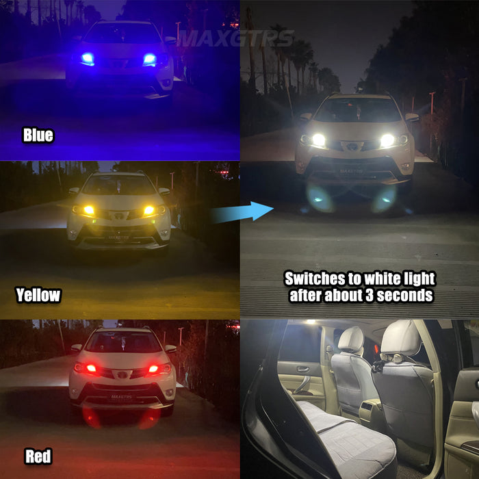 thumbnail image 2 of VS T10 Concave LED Bulbs – 6000K White, For License Plate & Position Lights, Wedge Base 2 of 3
