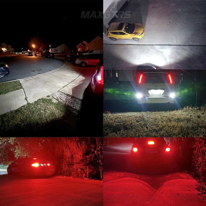 2×T15 W16W LED Bulb No Error White Yellow Super Bright 921 912 LED Canbus Tail Lamp Brake Lights Car Automotive Light