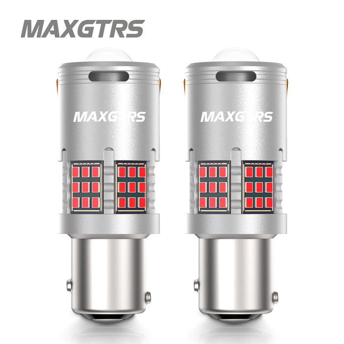 2× 1157 BAY15D P21/5W 7443 W21/5W T25 3157 P27/7W LED Bulbs CANBUS No Error Backup Brake Light Lamp Hyper Flash