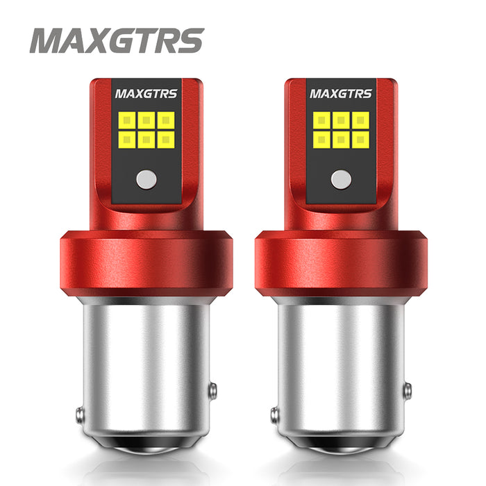 2x P21W BA15S LED Canbus 1156 BAY15D 1157 P21/5W LED Bulbs T20 W21W Car Lights 6500K White Red Brake Lights Reverse Lamp DRL
