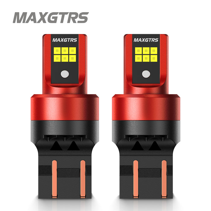 2x P21W BA15S LED Canbus 1156 BAY15D 1157 P21/5W LED Bulbs T20 W21W Car Lights 6500K White Red Brake Lights Reverse Lamp DRL