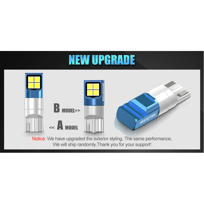 T10 W5W LED Bulbs single side low power Canbus No Error Parking Wedge Clearance Lights