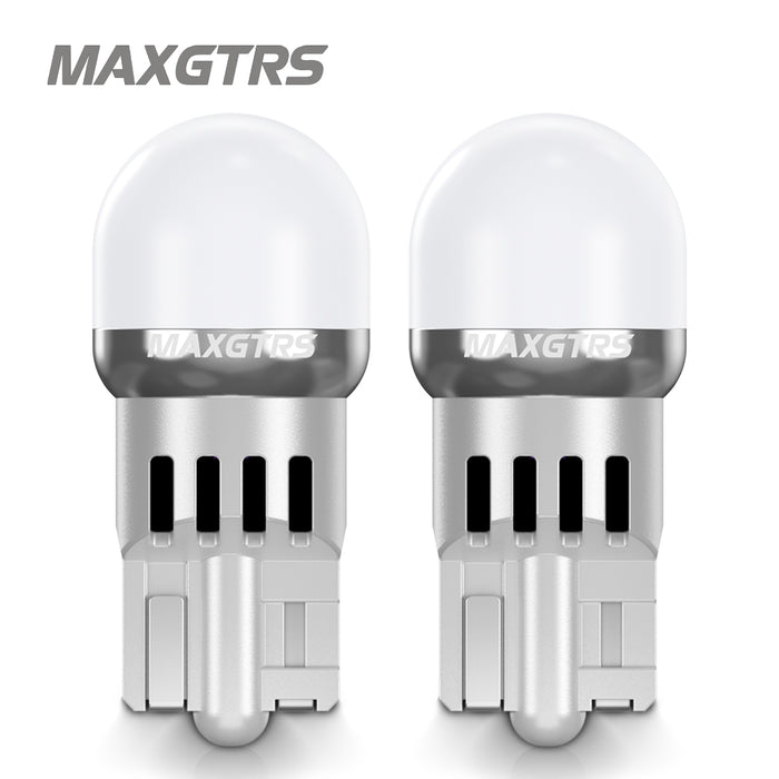 2x T10 LED W5W Car Side Interior lights 12V Reading Bulb 3030 Chips 194 168 Auto White Red Yellow Parking Marker Dome Lamps