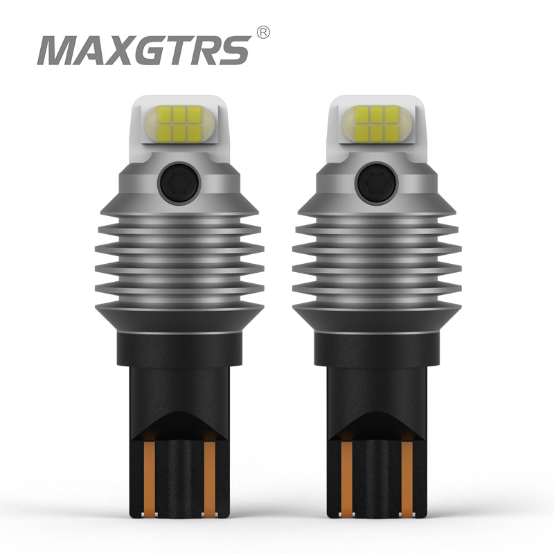 2× T15 W16W 921 912 Canbus No Error LED Bulbs 3080 SMD Backup Reverse —  maxgtrs