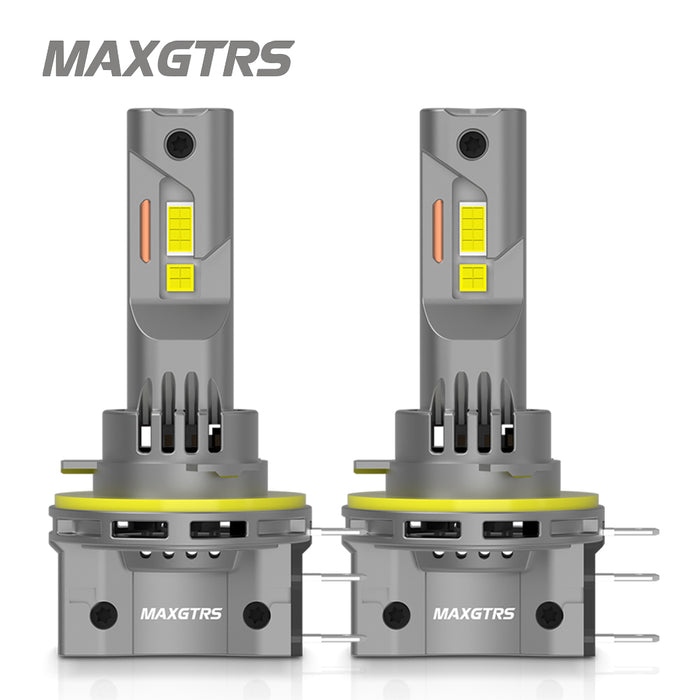 2x H15 LED Bulbs Canbus No Error 90W 30000LM CSP Car Lights for Audi Mercedes Benz Volkswagen Golf Daytime Running Lights