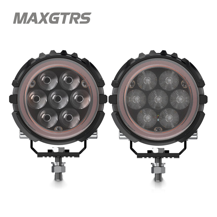 1× 3 Inch/4 Inch Super Amber Drl Led Work Light Bar for Car Jeep Wrangler 12v Led Spotlight Auxiliary lights For Lada Niva Offroad Truck SUV ATV