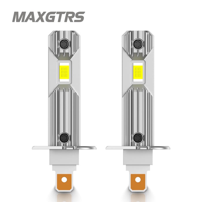 2× H1 Auto lights Car Led Bulbs 3570 Chip 6500K/4300K Wireless Fog Lamp Car Headlight