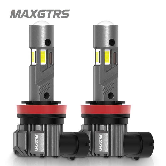 2x CANBUS H8 H11 LED Fog Light Bulbs Fanless H9 H16JP 9005 HB3 9006 HB4 9012 HIR2 4300K Warm Yellow Led Daytime Running Driving Lamp