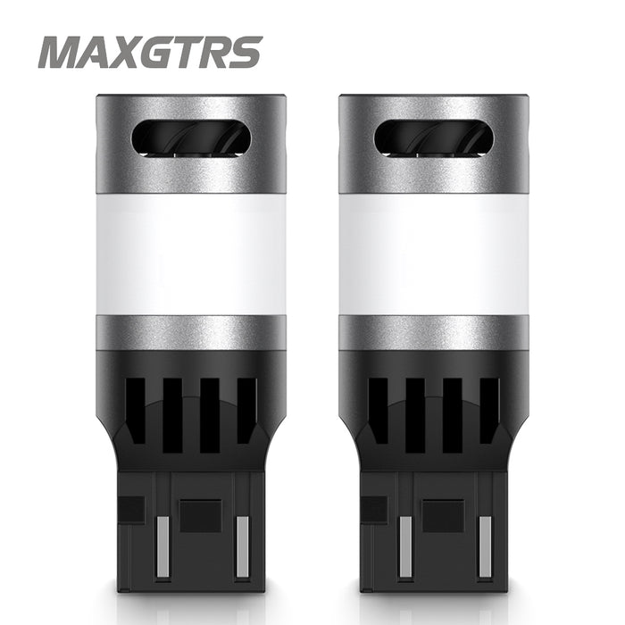 2× T20 WY21W 7440 Bau15s PY21W Amber Yellow 1156 BA15S P21W Canbus LED Turn Signal Light Bulb Anti Hyper Flash Indicator Lamp