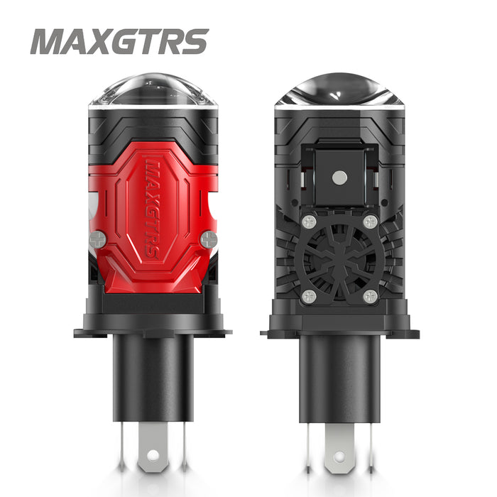 160W H4 LED Headlight Double Projector Lens LED HB2 9003 Auto Lamp Headlamp Hi/Low Beam Light 32000LM With Solenoid Valve