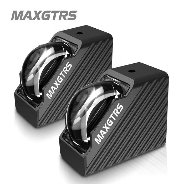 2× Car Turning Assist Grille Light Motorcycle Spotlight Auto Auxiliary Front Light Yellow Turn Signal Lights For Offroad Trunk SUV