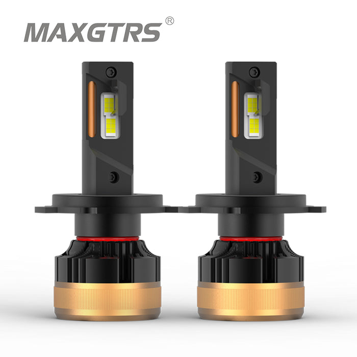 LED Car Lights Bulb | MAXGTRS - 2× H4 H7 H8/H11 9005/HB3 9006/HB4
