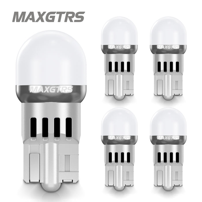 2x T10 LED W5W Car Side Interior lights 12V Reading Bulb 3030 Chips 194 168 Auto White Red Yellow Parking Marker Dome Lamps