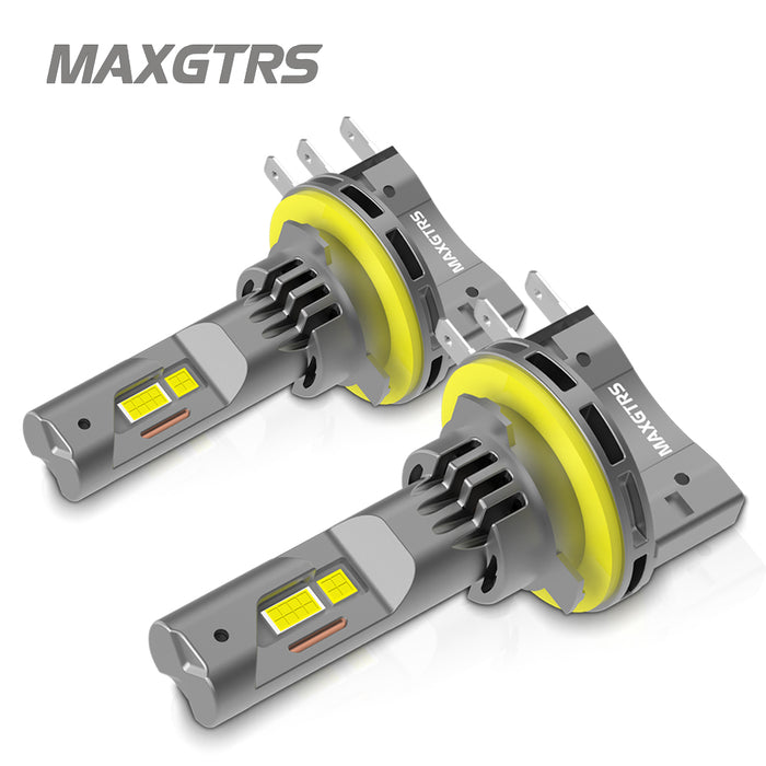 2x H15 LED Bulbs Canbus No Error 90W 30000LM CSP Car Lights for Audi Mercedes Benz Volkswagen Golf Daytime Running Lights
