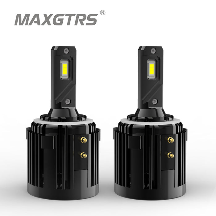 LED Car Lights Bulb  MAXGTRS - 2× H7 LED Headlight Bulb with Adapter  Retainer for VW Volkswagen Golf 7 MK7 Golf 6 MK6 GTI Passat Scirocco Touran  Tiguan — maxgtrs