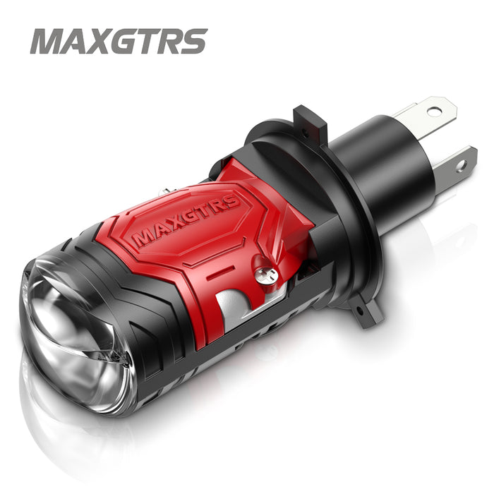 160W H4 LED Headlight Double Projector Lens LED HB2 9003 Auto Lamp Headlamp Hi/Low Beam Light 32000LM With Solenoid Valve
