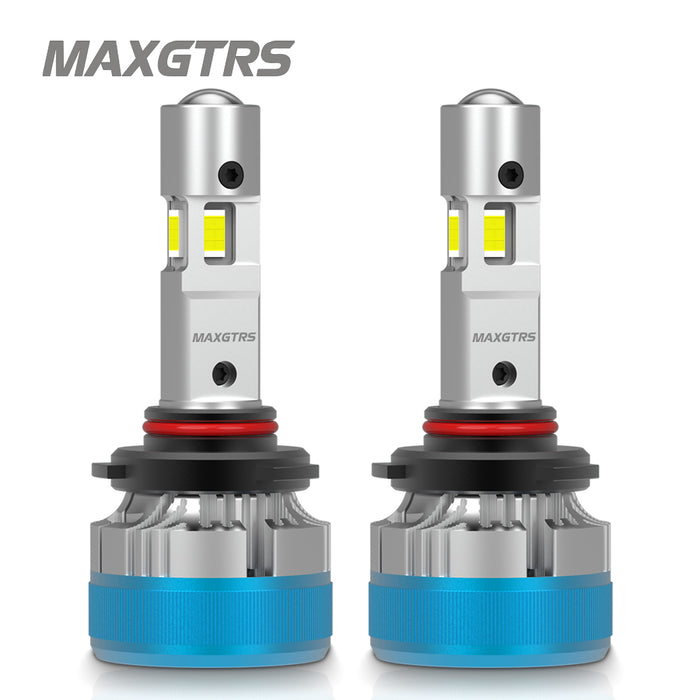 2x Three Sides Shine H7 H4 H11 Led Lamp Lens Tube Lights H8 HB3 9005 HB4 9006 9012 12V Canbus For Car Led Headlight Bulb