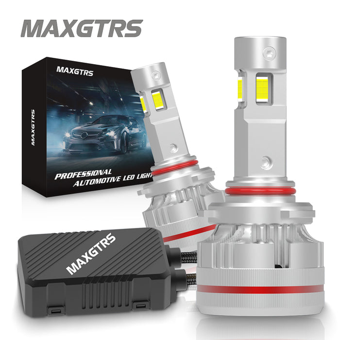 2x 3 Sides Shine H7 H4 H11 Led Lamp Tube Lights H8 HB3 9005 HB4 9006 9012 12V Canbus Car Led Headlight Bulb For Projector Lens