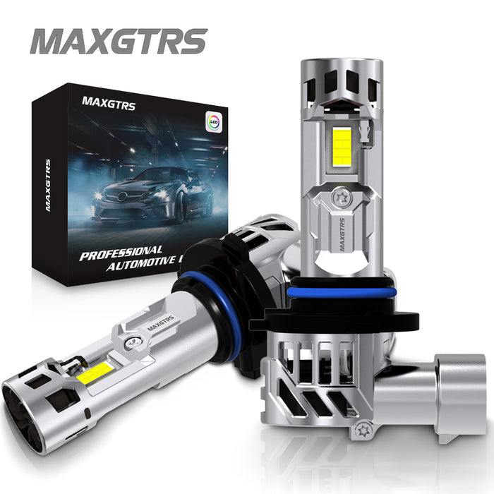 2× Turbo H7 H8 LED Front Headlight Bulbs 30000LM CANBUS Mini Size H11 LED High Low Beam Vehicle Lighting 6500K White 12V