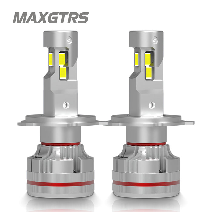 2x 3 Sides Shine H7 H4 H11 Led Lamp Tube Lights H8 HB3 9005 HB4 9006 9012 12V Canbus Car Led Headlight Bulb For Projector Lens