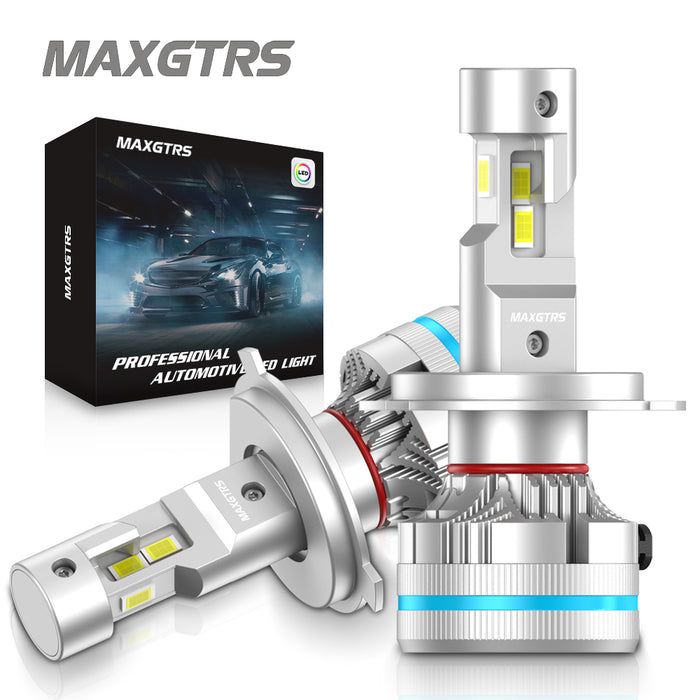2x 110W Turbo LED 3 Sides Shine H7 H4 H11 Led Lamp Tube Lights H8 HB3 9005 HB4 9006 9012 12V Canbus Car Led Headlight Bulb For Projector Lens
