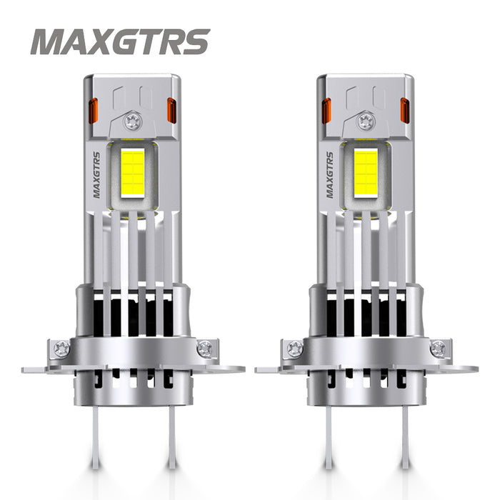 2× Turbo H7 H8 LED Front Headlight Bulbs 30000LM CANBUS Mini Size H11 LED High Low Beam Vehicle Lighting 6500K White 12V