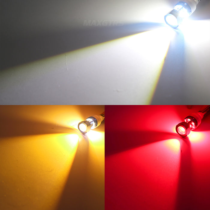 2× T15 W16W 912 921 Car LED Bulb Canbus Error Free Backup Light Auto Reverse Lamp Bulb with Lens