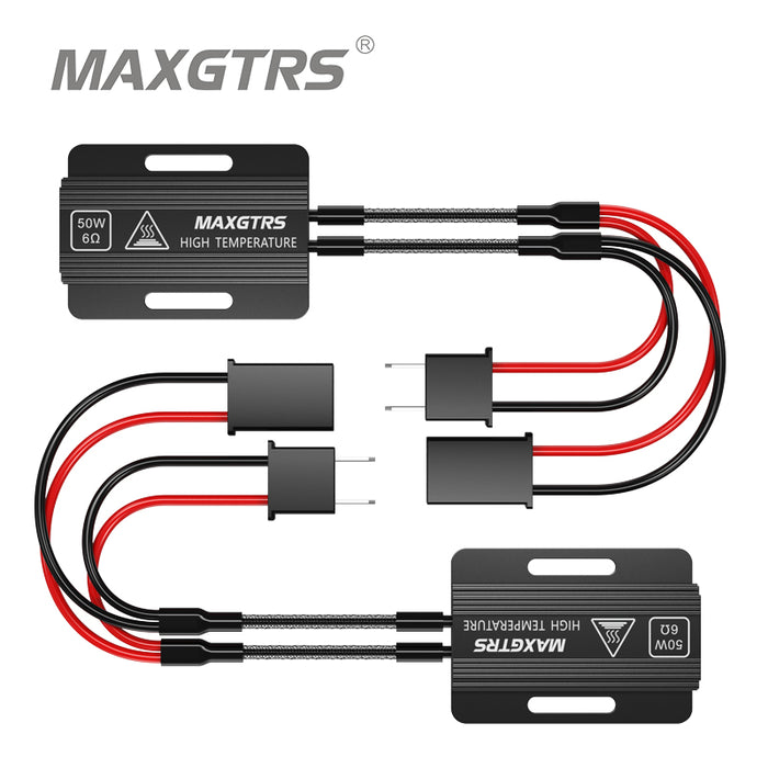 2× 50W Load Resistor Car LED Decoder Canbus Error Free For H7 H8 H11 H4 9005 9006 HB3 HB4 Car Lights Accessories