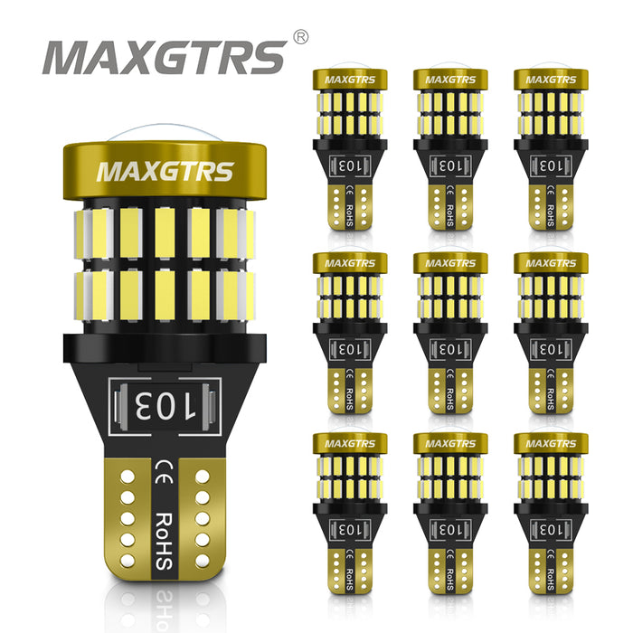 W5W 2825 175 LED T10 LED Bulbs Canbus 3014 3030 SMD For Car Parking Position Lights Interior Lights 360 Degree Lighting