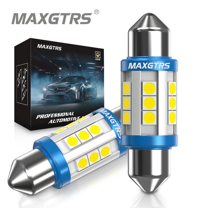 C5w LED Car Lights Bulb | MAXGTRS - 2× C5W Festoon C10W LED Bulb Canbus 31 ...