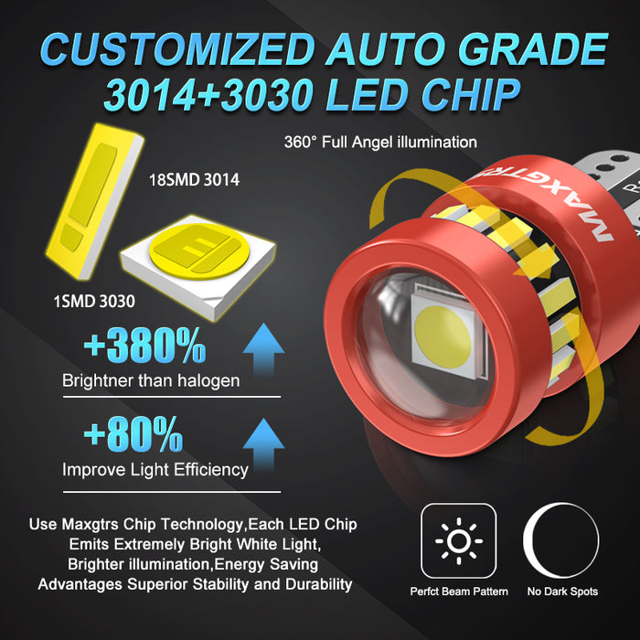 thumbnail image 2 of LiteSync 12V/24V Canbus LED Bulbs – T10 W5W 501 504 – Strobe/Flash Warning Lights (700lm) 2 of 4