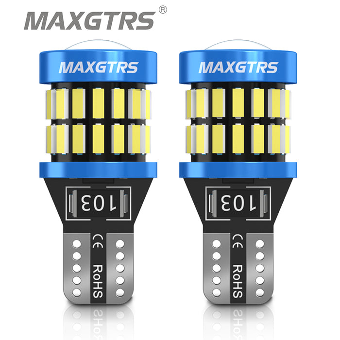 Upgraded W5W 2825 175 T10 LED CANBUS 12V 8W 950LM Car Interior Side Light 194 3030 SMD Replacement for Cars Trucks