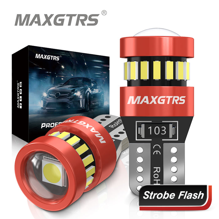 LED Car Lights Bulb  MAXGTRS - 2× 9-48V T10 W5W LED Bulbs Canbus Interior  Reading Parking Wide Voltage Lights for Truck Pickup — maxgtrs