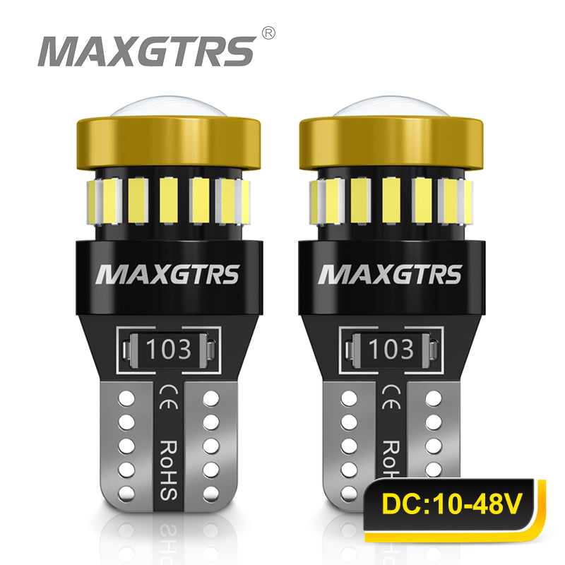 2 x-Lampen W5W canbus Ultra xenled - 900lms - 15 Xenled LED